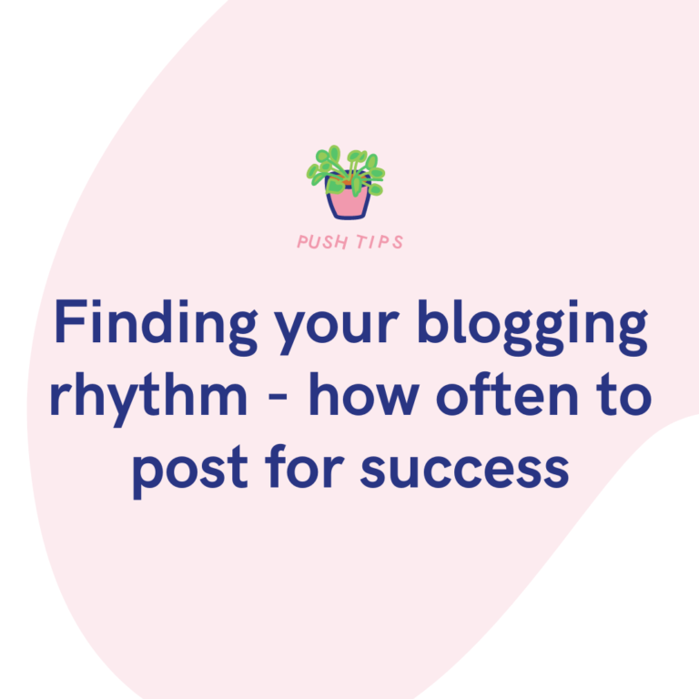 Finding your blogging rhythm - how often to post for success