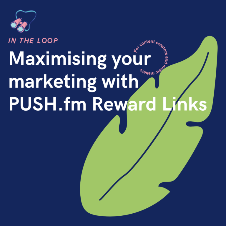 Maximising your marketing with PUSH.fm Reward Links