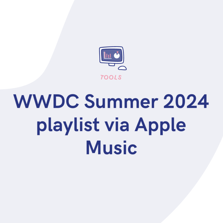 WWDC Summer 2024 playlist via Apple Music