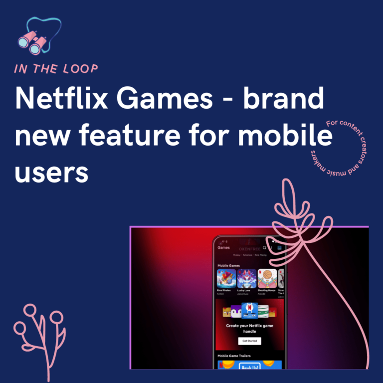 Netflix Games - brand new feature for mobile users