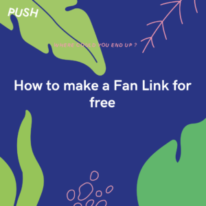 How to make a Fan Link for free