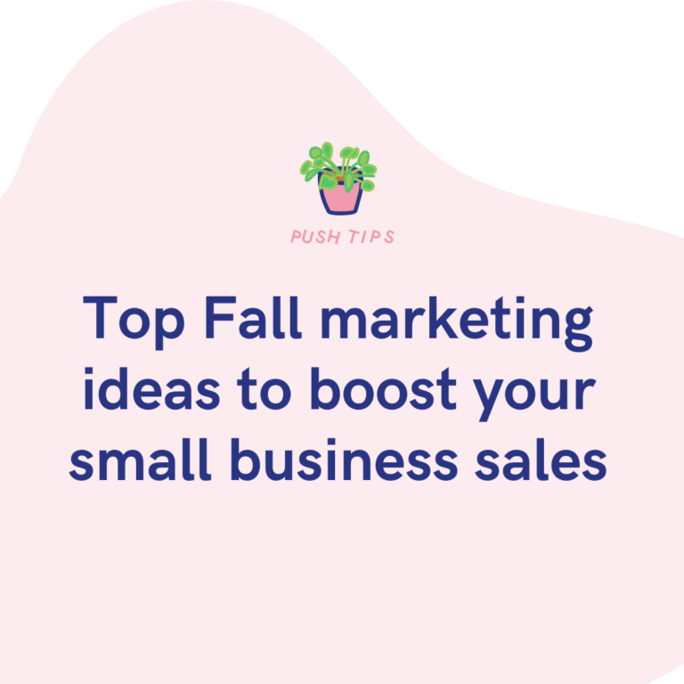 Top Fall marketing ideas to boost your small business sales