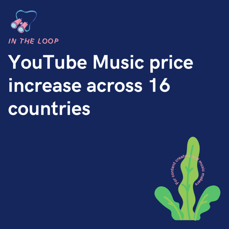 YouTube Music price increase across 16 countries