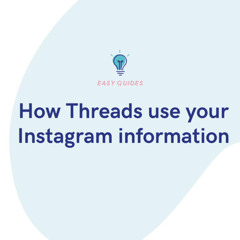 How Threads use your Instagram information