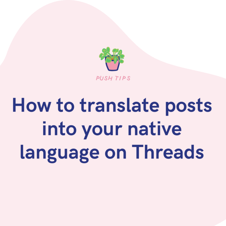 How to translate posts into your native language on Threads