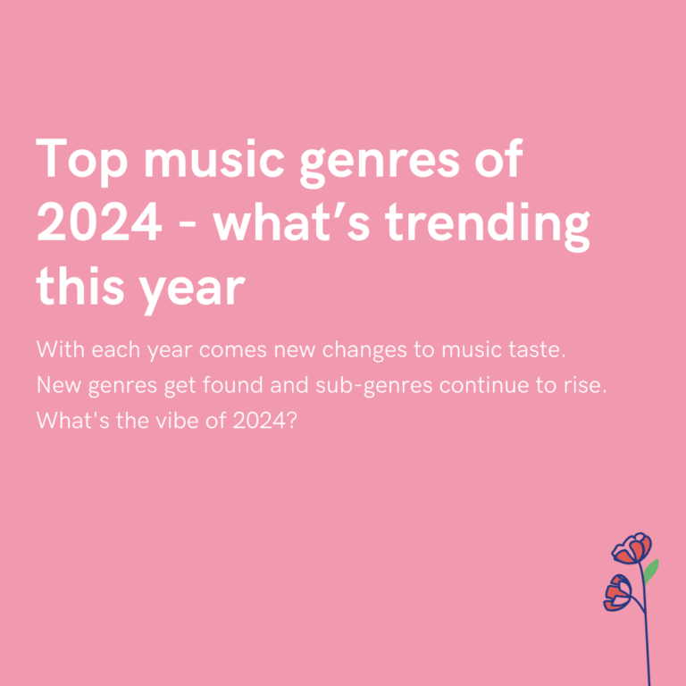 Top music genres of 2024 - what’s trending this year