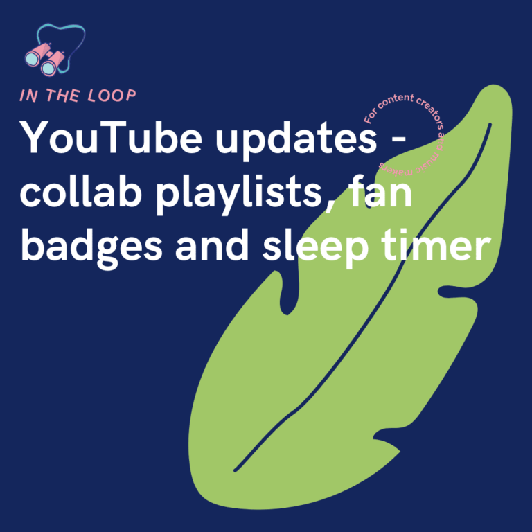 YouTube updates - collab playlists, fan badges and sleep timer