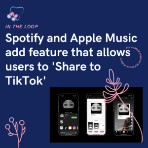 Spotify and Apple Music add feature that allows users to 'Share to TikTok'